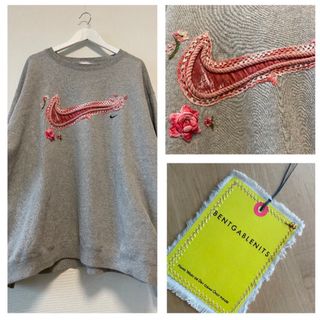 【ヴィンテージ】NIKE Bentgablenits リメイクスウェット XXL