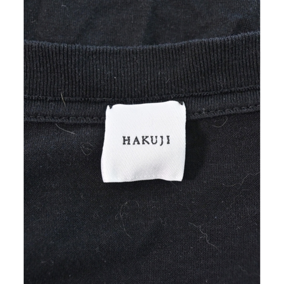 HAKUJI ハクジ Tシャツ・カットソー F 黒 2