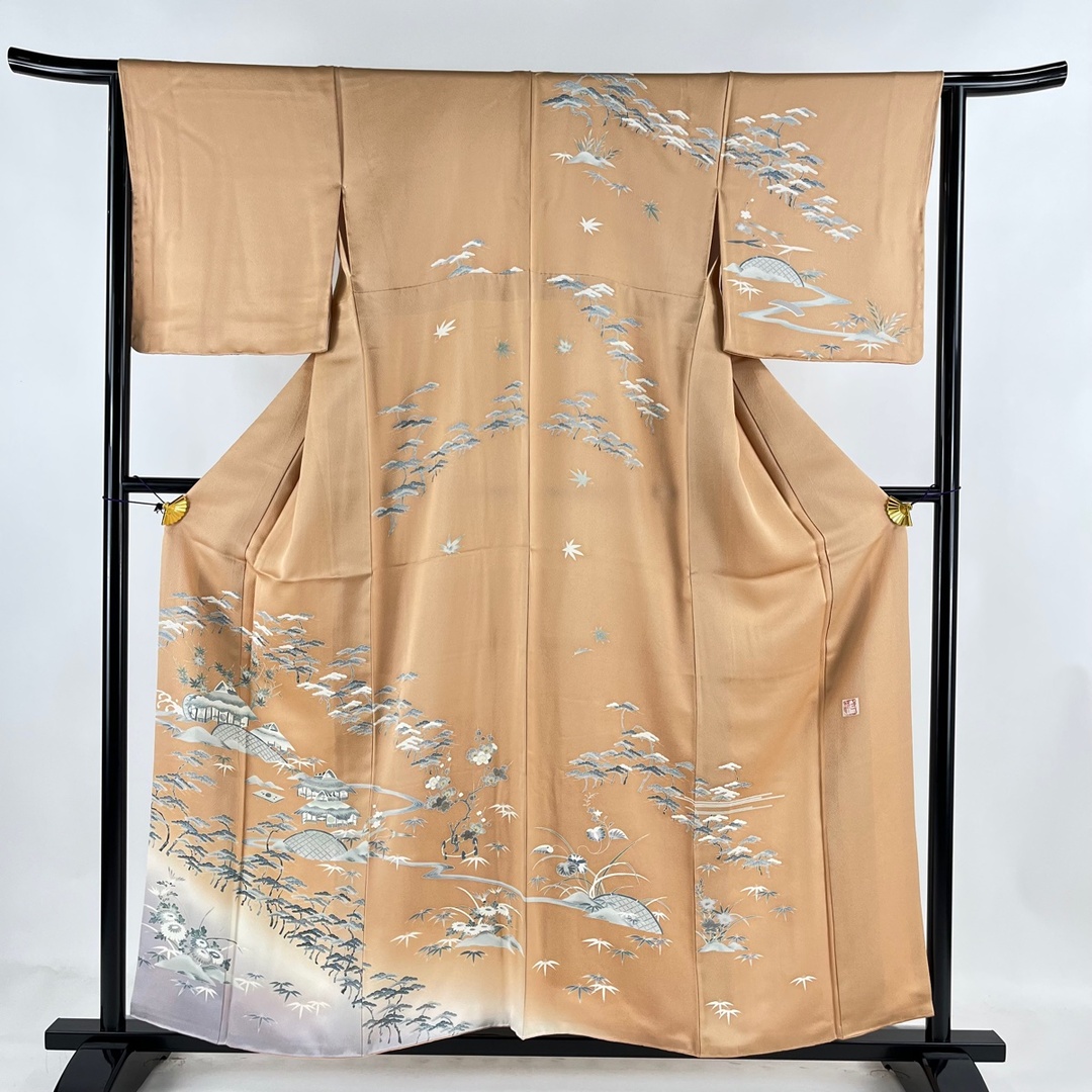 訪問着 身丈156.5cm 裄丈66cm 正絹 名品