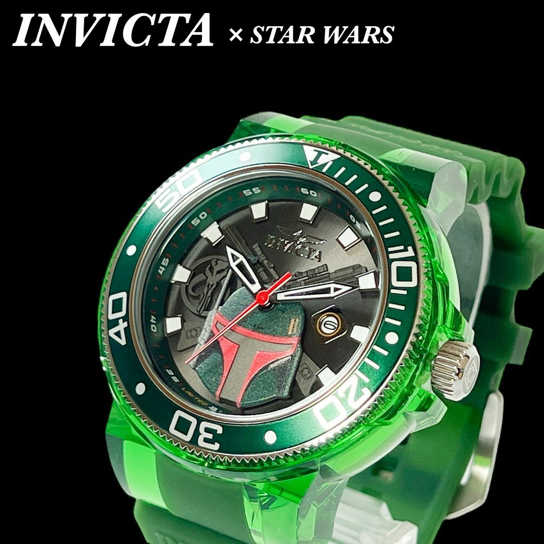 【新品未使用】定価11.8万★INVICTA スターウォーズ メンズ腕時計