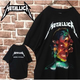 2枚XL バンドTシャツバンT オアシス メタリカ② ミュージックT ロックT