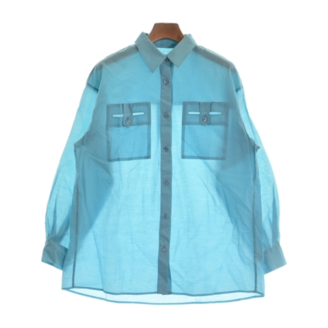 AEWEN MATOPH イウエンマトフ カジュアルシャツ 36(S位) 水色 【古着】【中古】 | フリマアプリ ラクマ