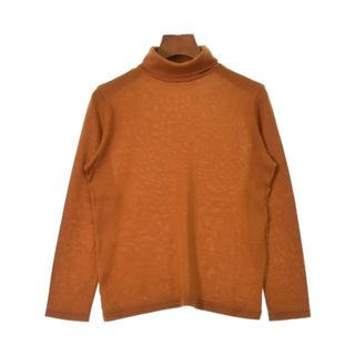 エルメス(Hermes)のHERMES エルメス ニット・セーター 36(XS位) オレンジ 【古着】【中古】(ニット/セーター)