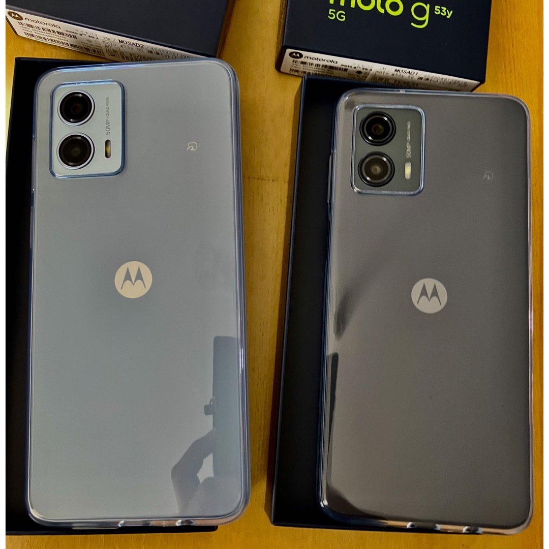 moto g53y 5G 2台