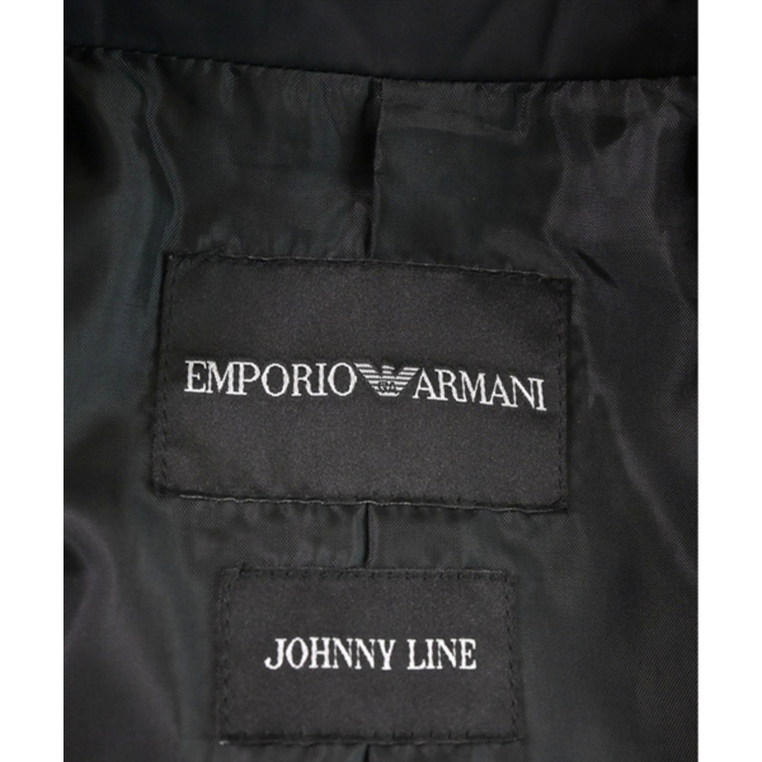 EMPORIO ARMANI カジュアルジャケット 46(M位) 黒(総柄)