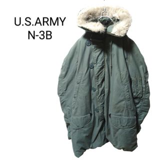 U.S.ARMY 米軍 実物 N-3B フライトジャケット A-1324