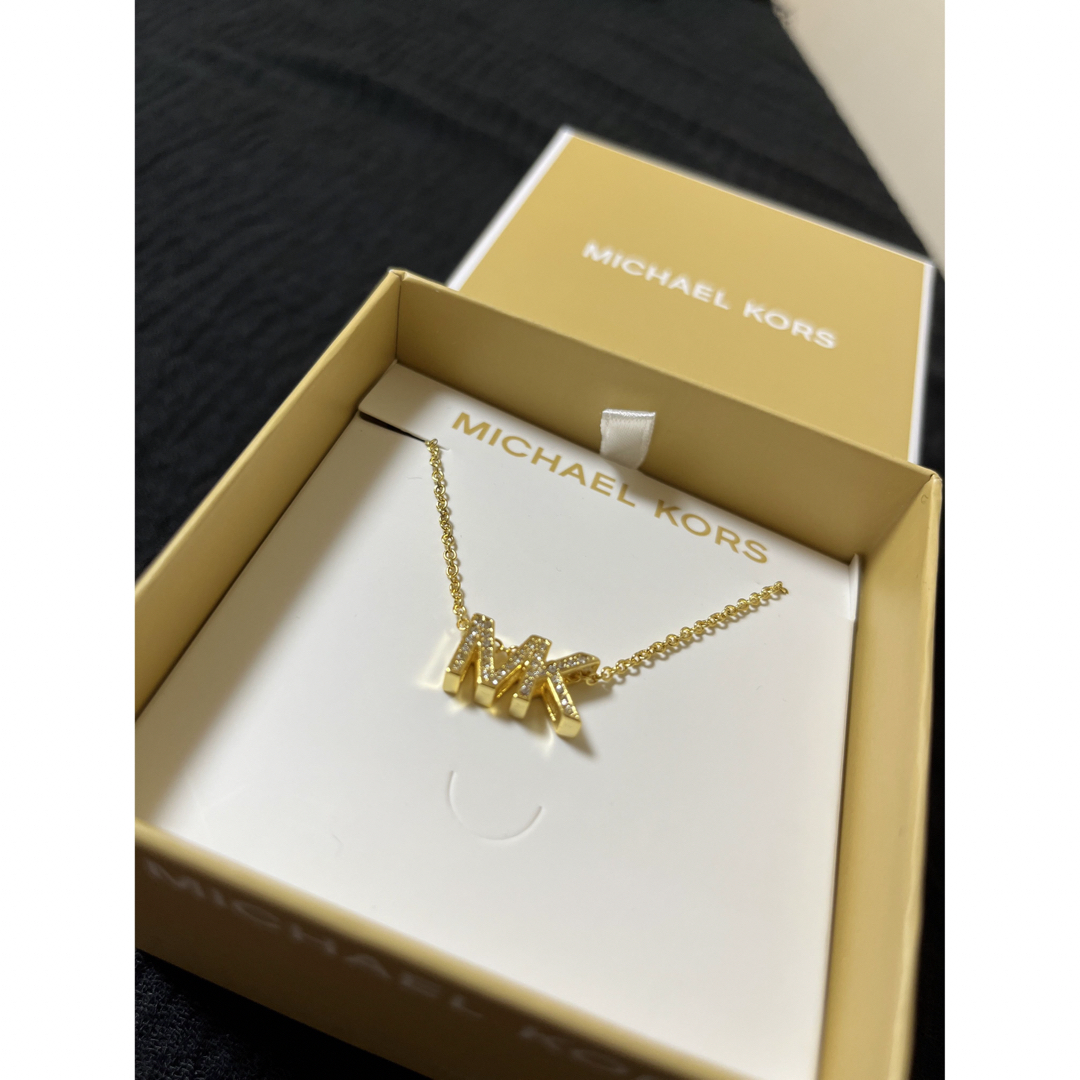 Michael Kors(マイケルコース)の新品MICHAELKORS  マイケルコース ネックレス MKロゴ  レディースのアクセサリー(ネックレス)の商品写真