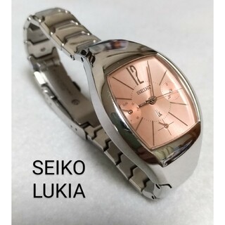 腕周り約153cm稼働品 SEIKO LUKIA　セイコールキア腕時計　5Y89-5A20