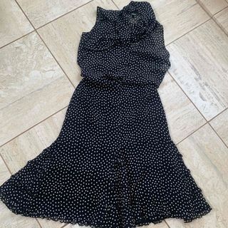 TalbotsニットアウターとESCADA快適ストレートパンツセット