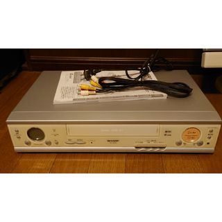 シャープ(SHARP)のシャープ S-VHS ビデオカセットレコーダー VC-S107(その他)