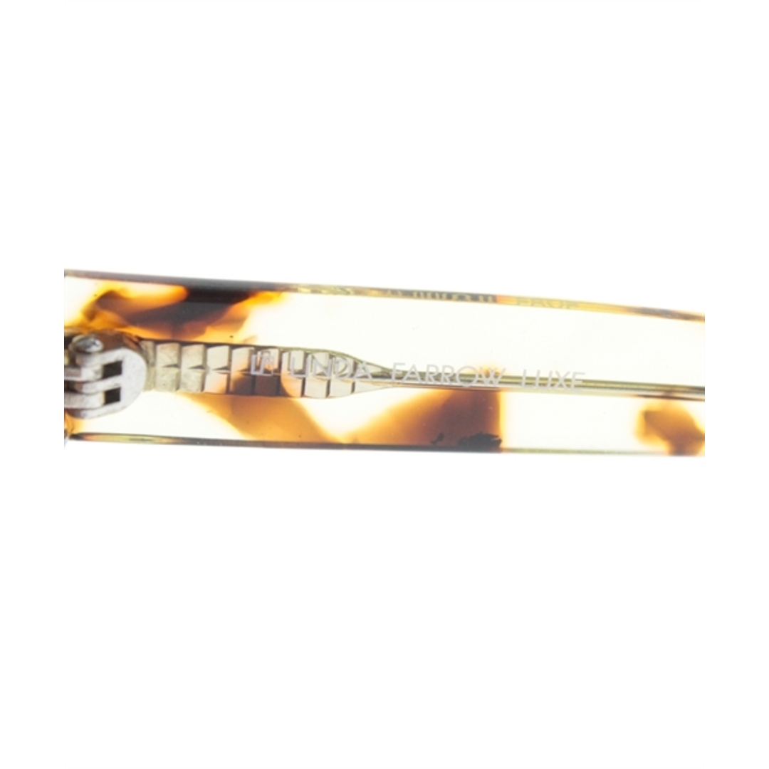 LINDA FARROW LUXE サングラス - 茶x黄系 【古着】【中古】の通販 by