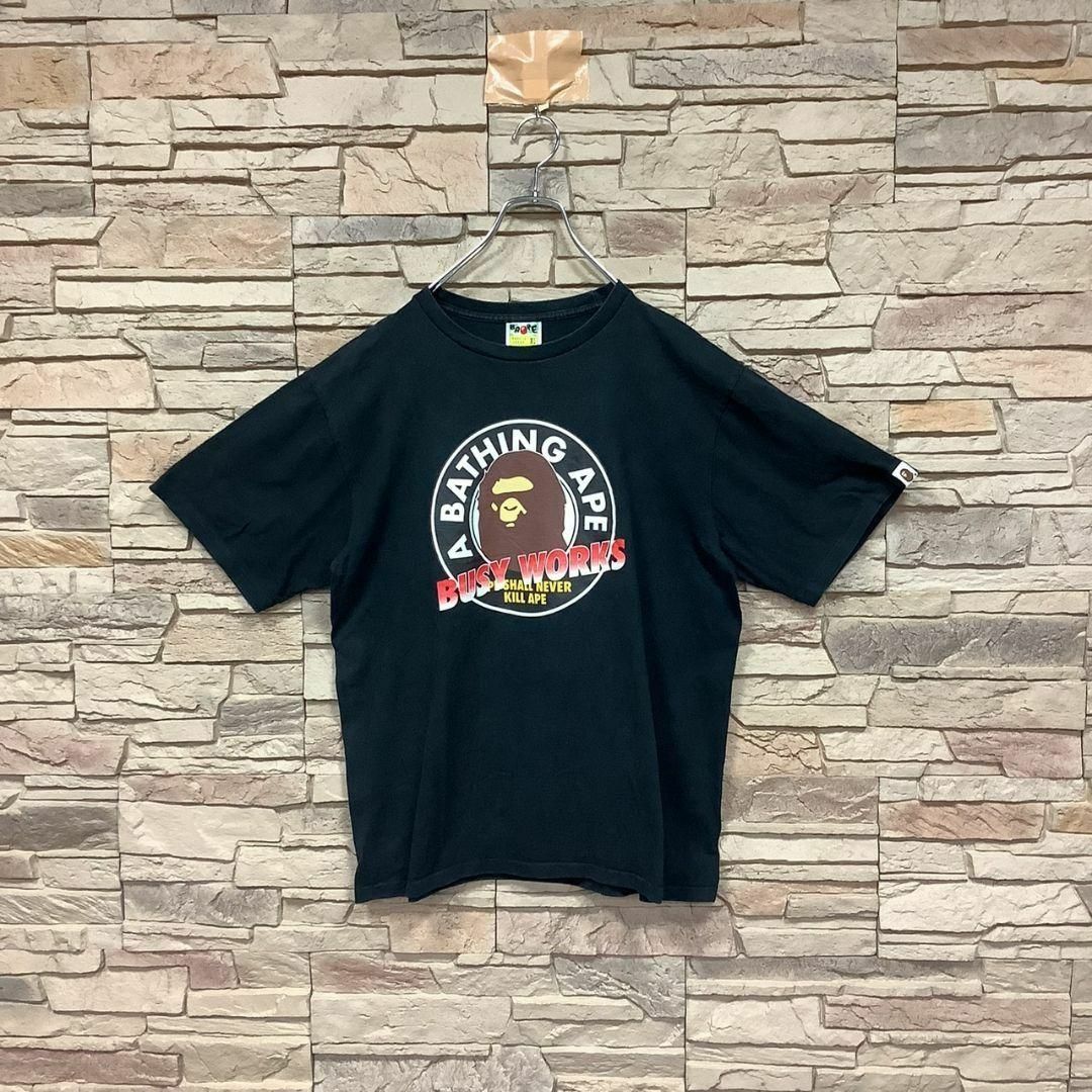 A BATHING APE - アベイシングエイプ ゴリラ ビッグロゴ 定番カラー XL