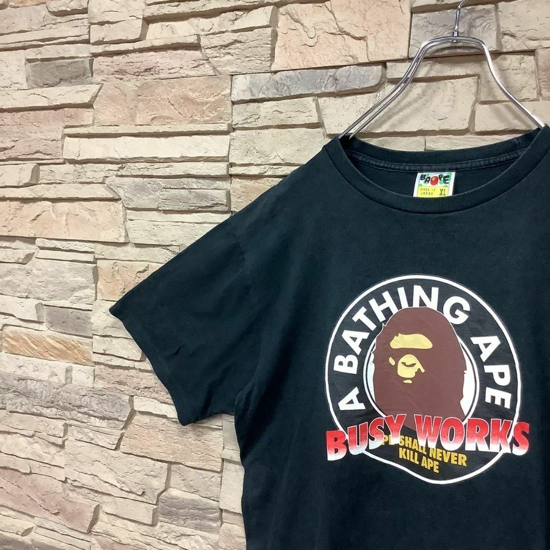 A BATHING APE - アベイシングエイプ ゴリラ ビッグロゴ 定番カラー XL