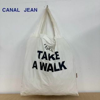 キャナルジーン(CANAL JEAN)のvia j×CANAL JEAN ツインロゴトートバッグ(トートバッグ)