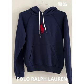 ポロラルフローレン(POLO RALPH LAUREN)のPOLO ラルフローレン　パーカー　小さめサイズ　ビッグポニー　米国購入　新品(パーカー)