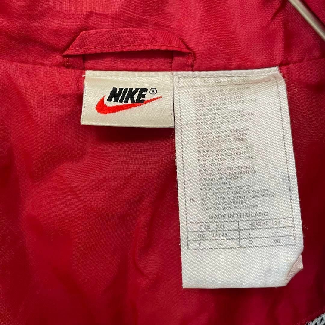 超激レア 90s NIKE トラックジャケット デカロゴ ナイロン ビックサイズ-