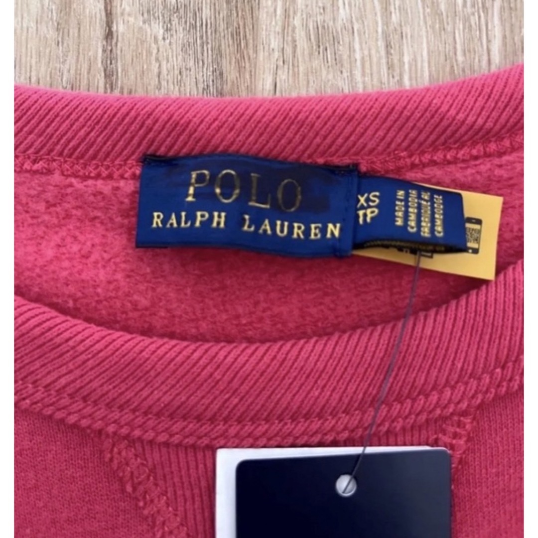 POLO ラルフローレン トレーナー スエット 小さめサイズ 米国購入 新品