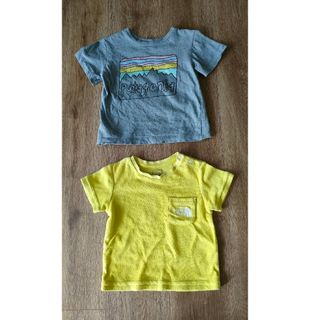 パタゴニア(patagonia)のまいまいさん専用　patagonia　ノースフェイス80サイズ　Tシャツ(Ｔシャツ)