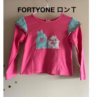 ユニクロ(UNIQLO)のFORTYONE ロンＴシャツ♡130cm(ワンピース)