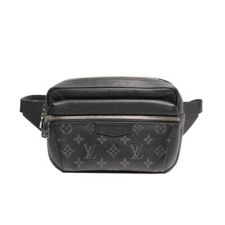 ルイヴィトン バッグ メンズ ボディバッグ ブラック LV ロゴ 新品 4019