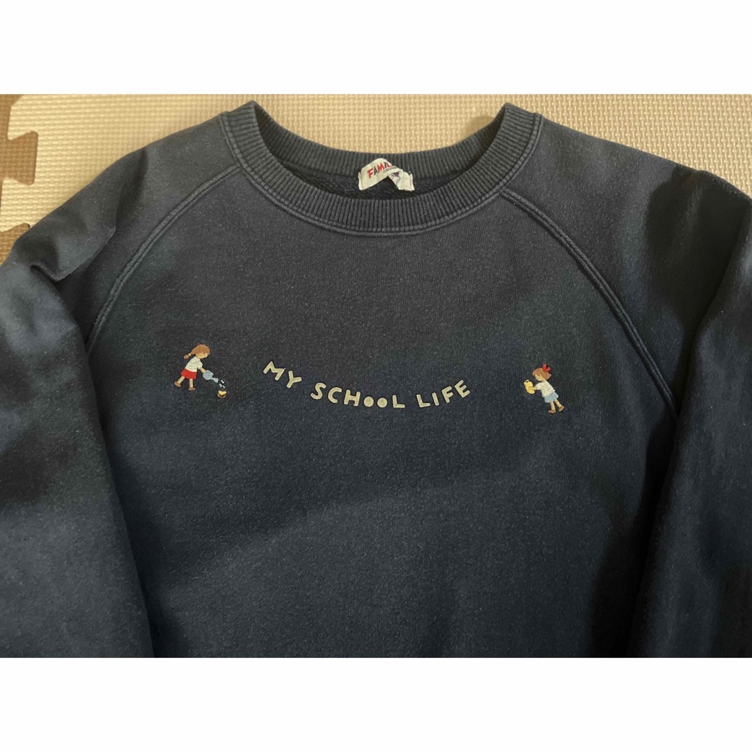 familiar(ファミリア)のfamiliar トレーナー　140㎝ キッズ/ベビー/マタニティのキッズ服女の子用(90cm~)(Tシャツ/カットソー)の商品写真