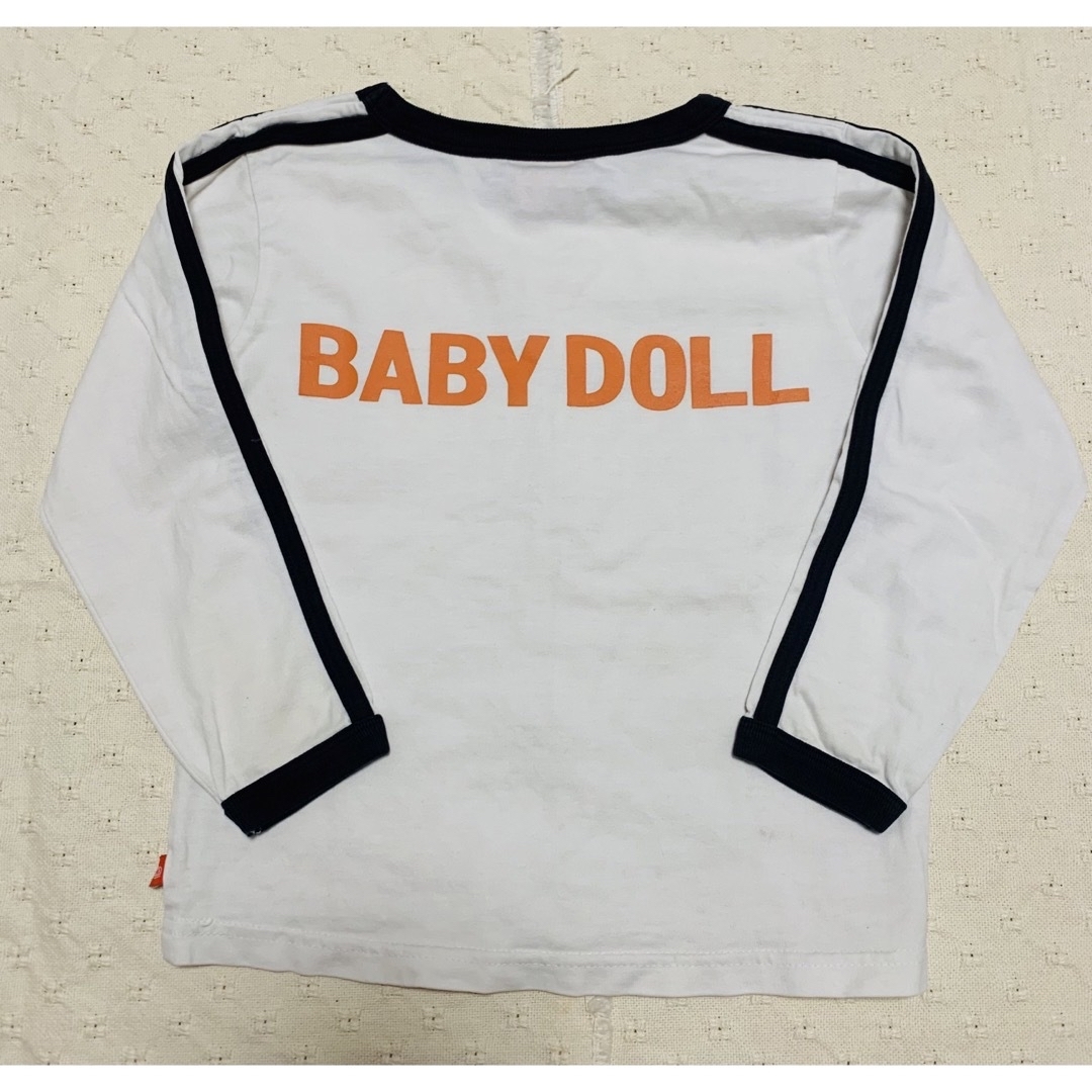 BABYDOLL(ベビードール)の【値下げ】◎３枚セット◎ベビードール◎100110ロンTee♪２枚トレーナー１枚 キッズ/ベビー/マタニティのキッズ服男の子用(90cm~)(Tシャツ/カットソー)の商品写真