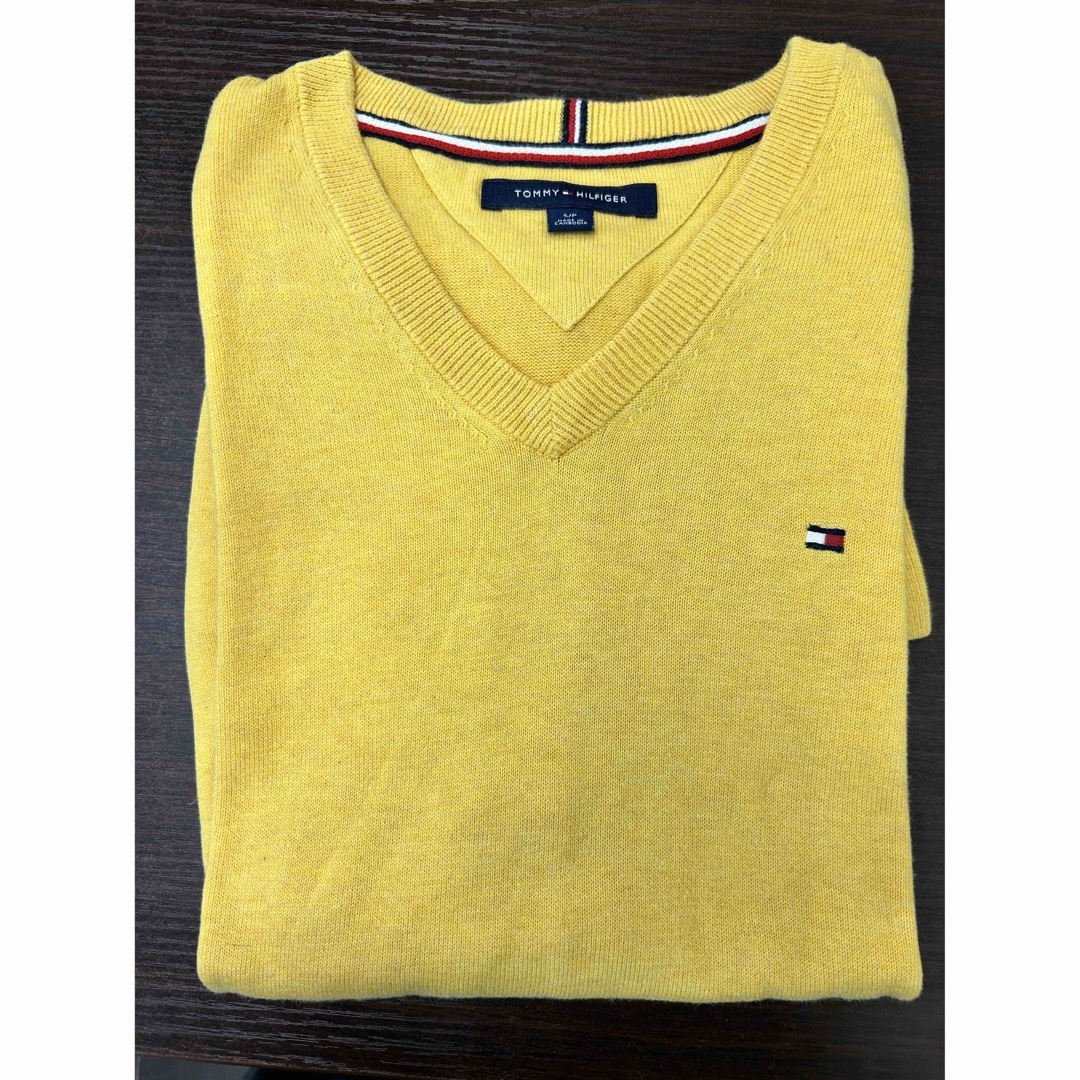 TOMMY HILFIGER(トミーヒルフィガー)のコットンセーター　Vネック　 メンズのトップス(ニット/セーター)の商品写真