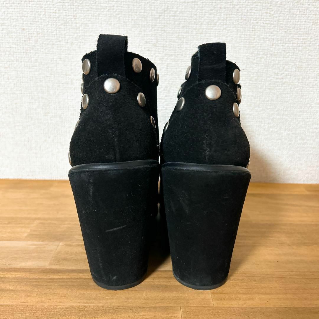 See By Chloe シーバイクロエ スエード 黒 ブーティー 23cm-