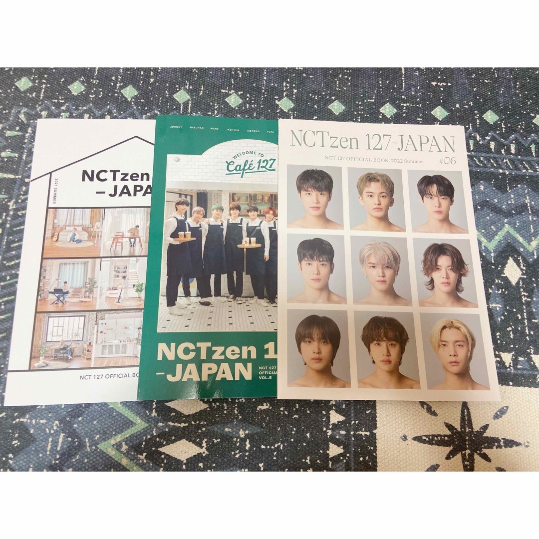 NCT 127 OFFICIAL BOOK Vol.1 FC特典セットエンタメ/ホビー