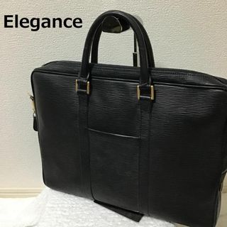 エレガンス(Elégance.)のレア✨Elegance エレガンス ハンドバッグ/トートバッグ ブラック黒(トートバッグ)