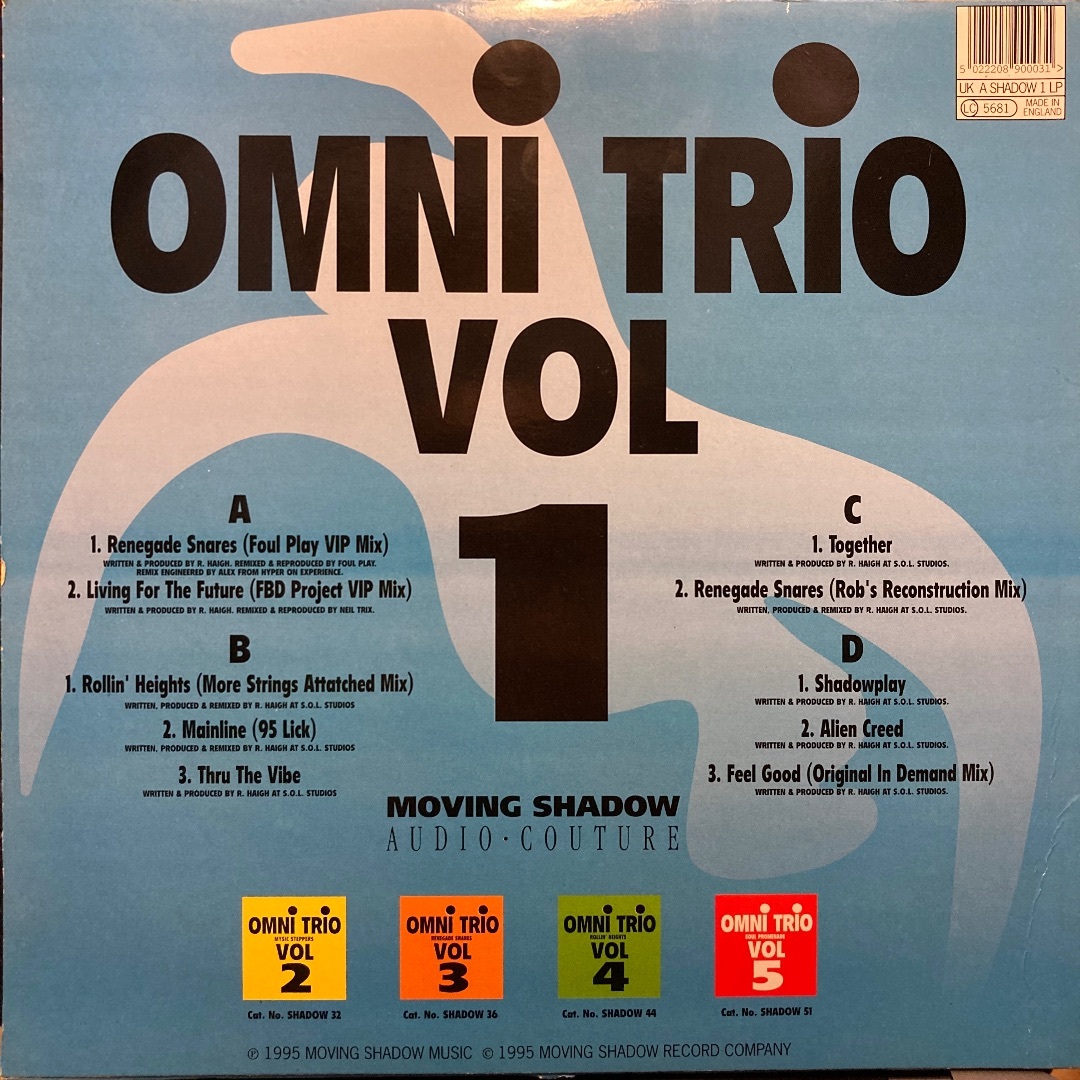 Omni Trio – The Deepest Cut Vol 1Gen - 洋楽