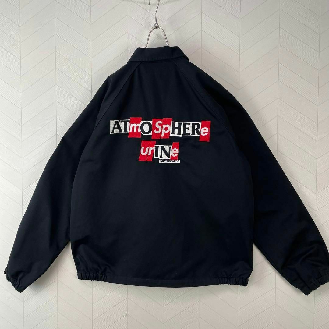 supreme anti hero ジャケット L 黒 コーチ