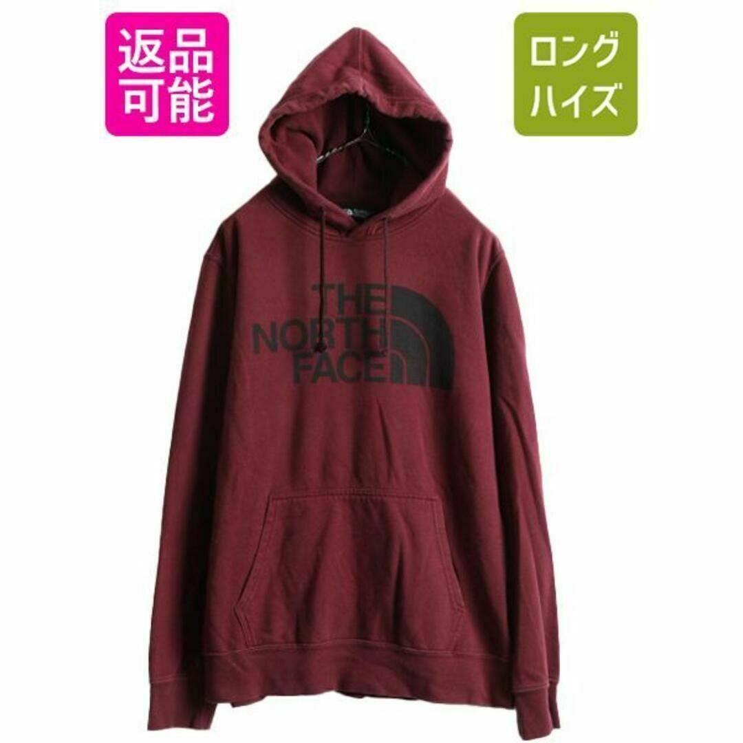 THE NORTH FACE - ノースフェイス ロゴ プリント スウェット パーカー ...