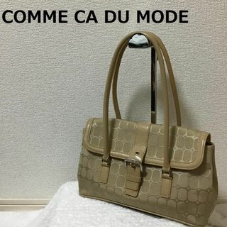 コムサデモード(COMME CA DU MODE)の美品✨COMME CA DU MODEコムサデモードセミショルダーバッグクリーム(ショルダーバッグ)