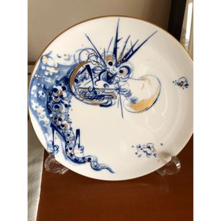 マイセン(MEISSEN)のマイセン　干支イヤーズプレート　ドラゴン(置物)