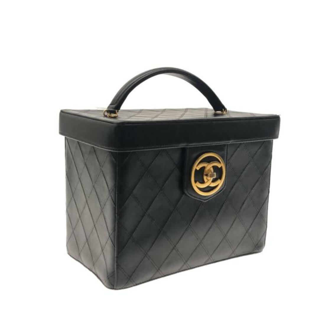 CHANEL - シャネル バニティバッグ ビコローレ 黒の通販 by ブラン