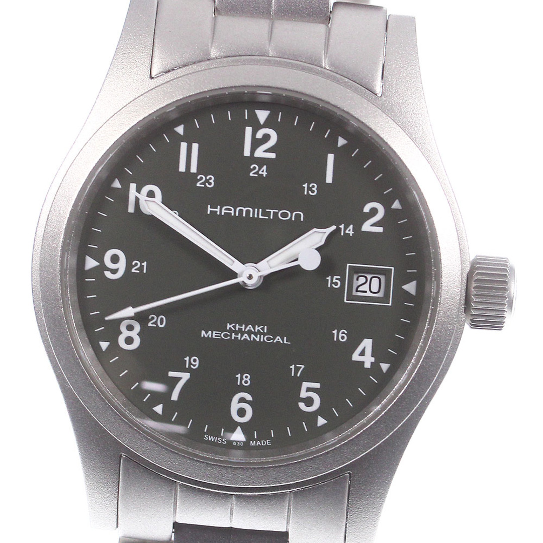 未使用HAMILTON カーキフィールド ハミルトン H694390 手巻き時計