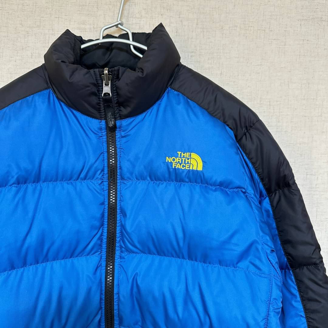 THE NORTH FACE(ザノースフェイス)のノースフェイス  ダウンジャケット 550 フィル キッズL  150 美品 キッズ/ベビー/マタニティのキッズ服男の子用(90cm~)(ジャケット/上着)の商品写真