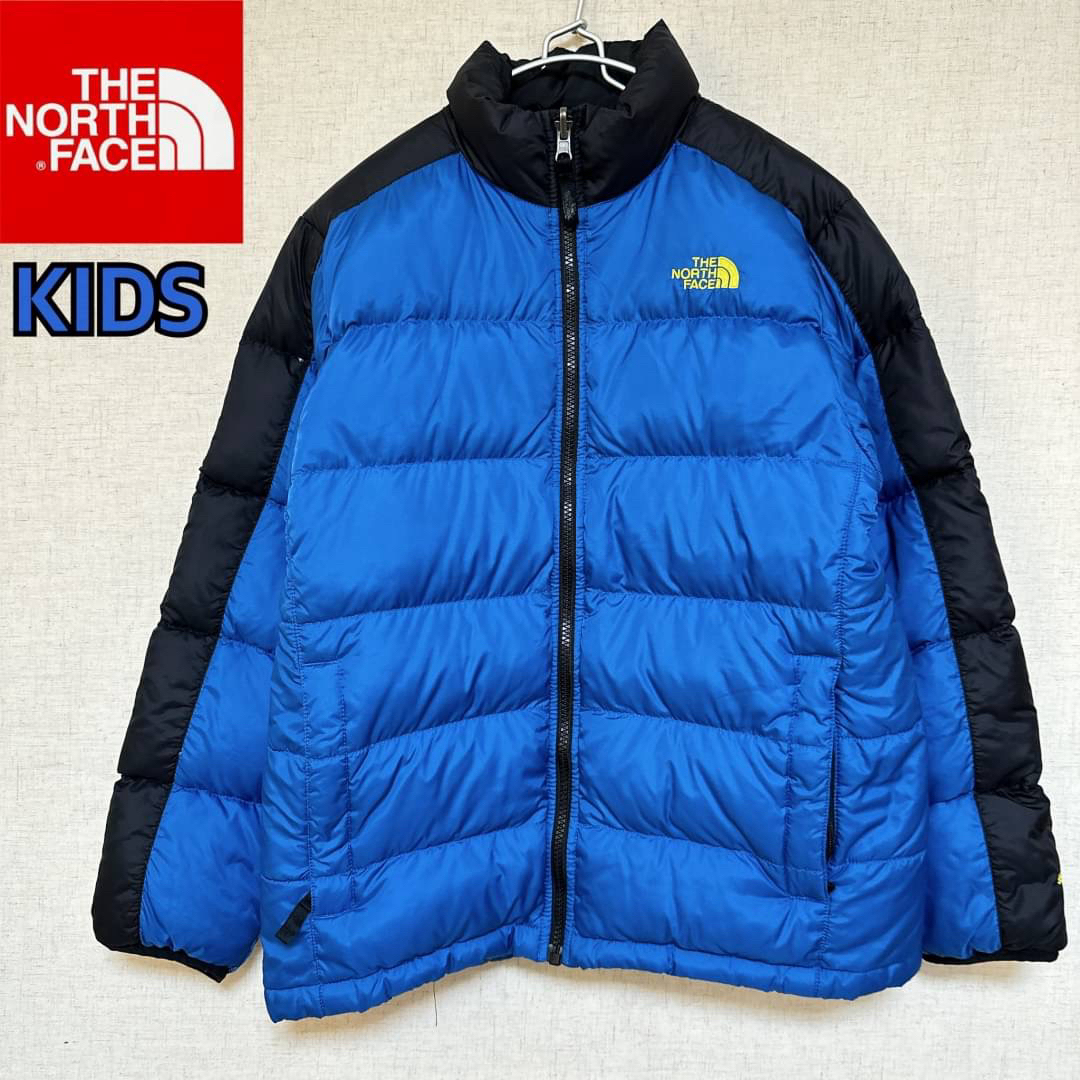 美品☆THE NORTH FACE 550フィルダウン レディースL ネイビー