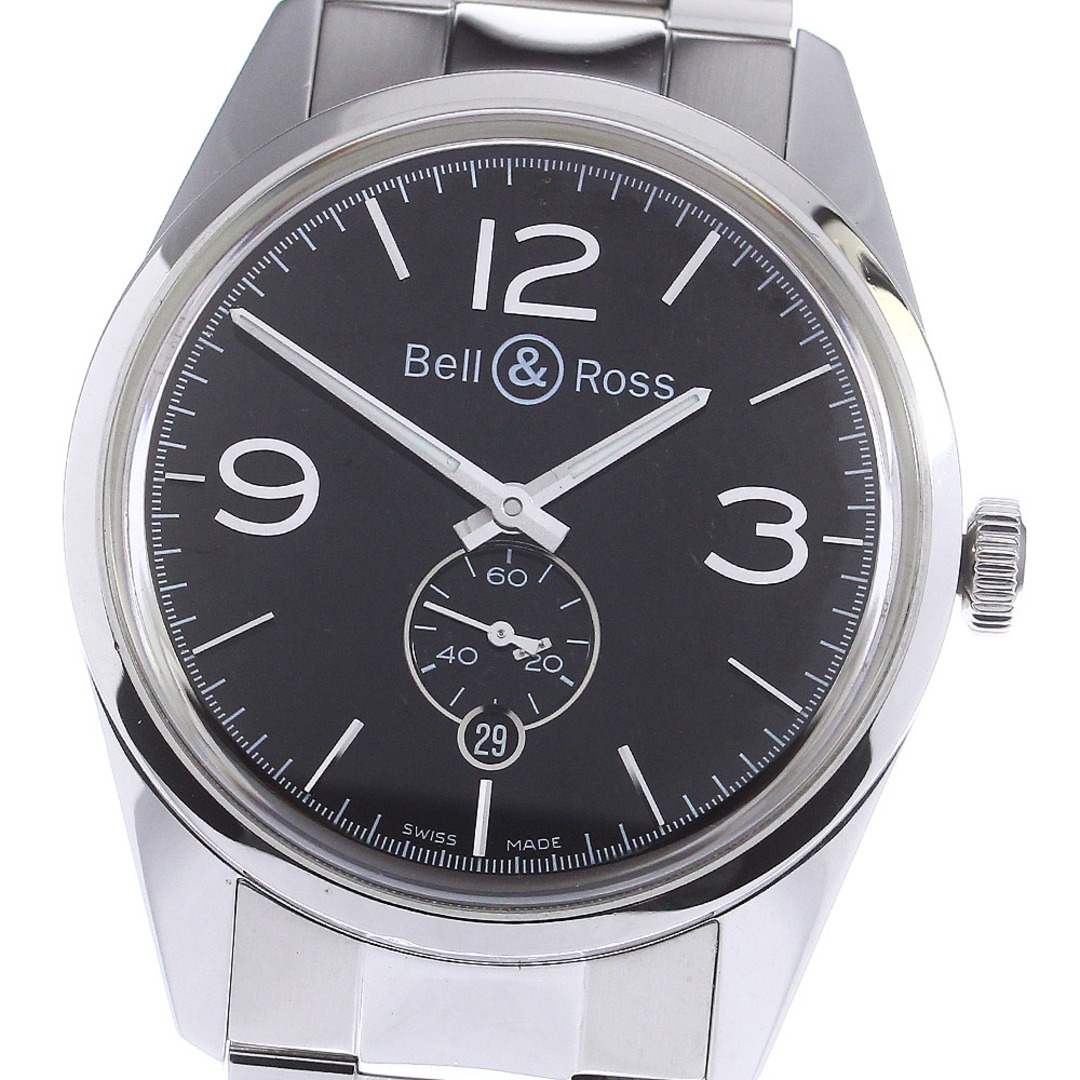 Bell & Ross(ベルアンドロス)のベル＆ロス Bell＆Ross BR123-95-SP オフィサー スモールセコンド 自動巻き メンズ _776458 メンズの時計(腕時計(アナログ))の商品写真