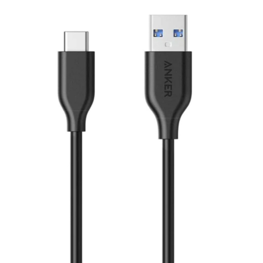 Anker(アンカー)の【新品】Anker PowerLine USB-C & USB-A ケーブル スマホ/家電/カメラのスマートフォン/携帯電話(その他)の商品写真