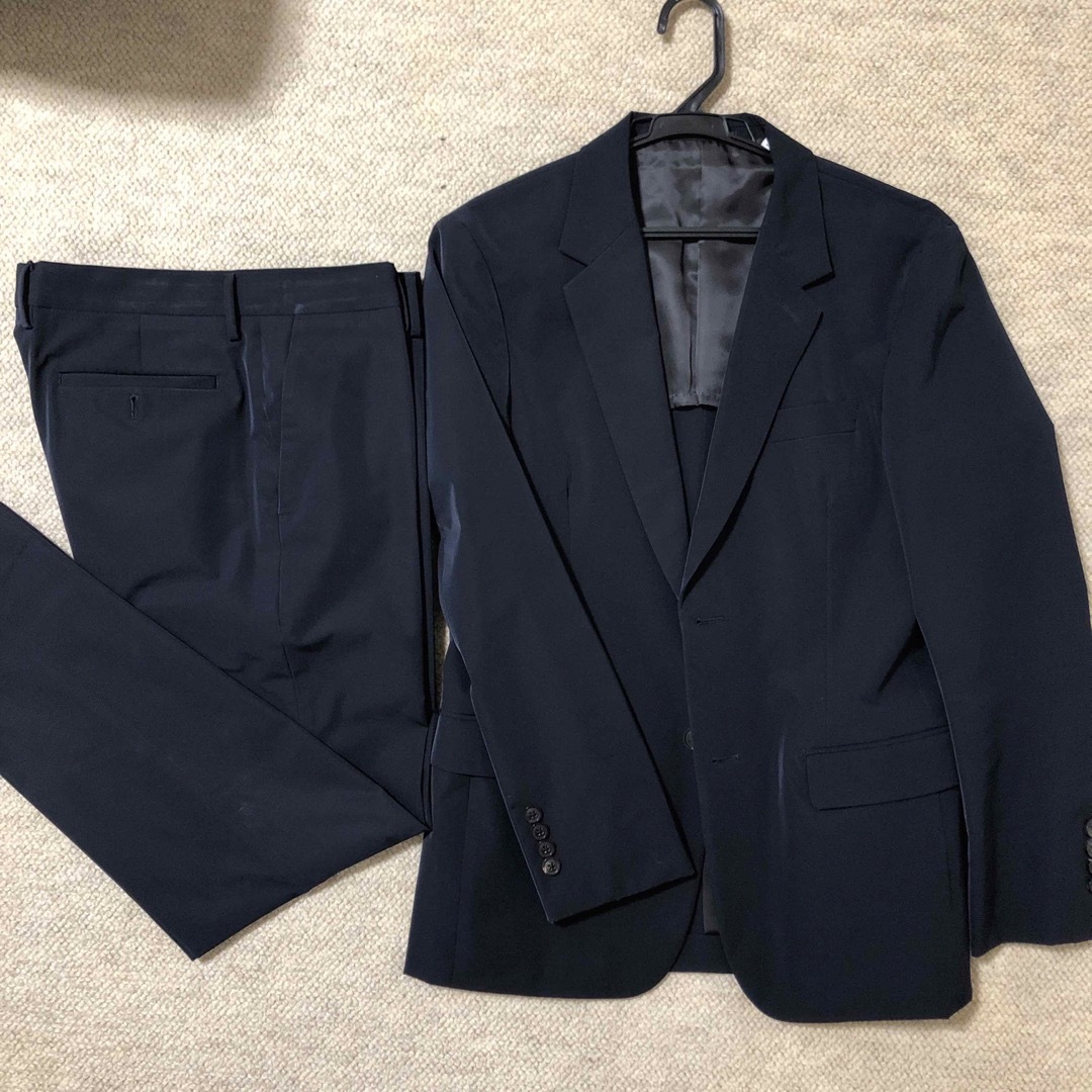 トゥモローランド　スーツ　カノニコ　黒　ブラック　セットアップ サイズ46