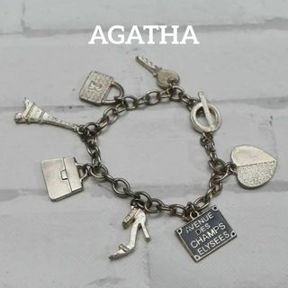 アガタ(AGATHA)の【匿名配送】 AGATHA アガタ ブレスレット シルバー 2(ブレスレット/バングル)