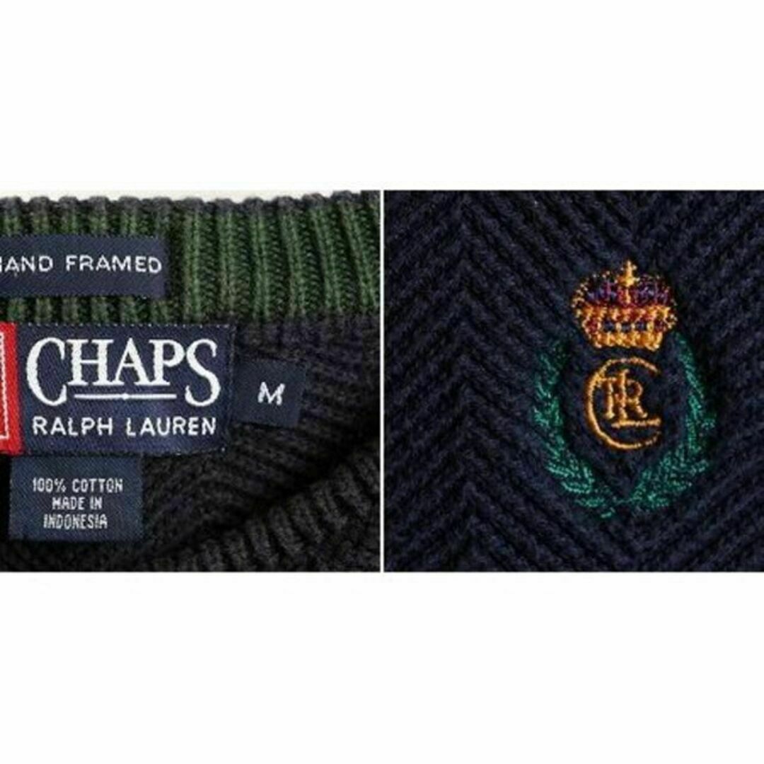 Ralph Lauren - 90s CHAPS ラルフローレン コットン ニットセーター ...
