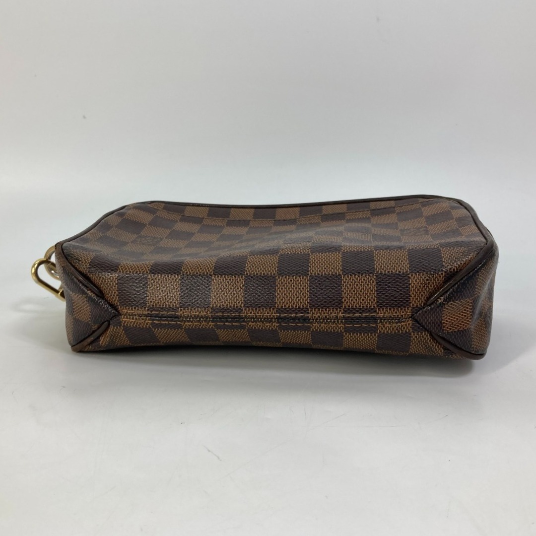 ルイヴィトン LOUIS VUITTON ポシェット サンポール  N41219 ダミエ ポーチ ストラップ付 セカンドバッグ ダミエキャンバス エベヌ ブラウン