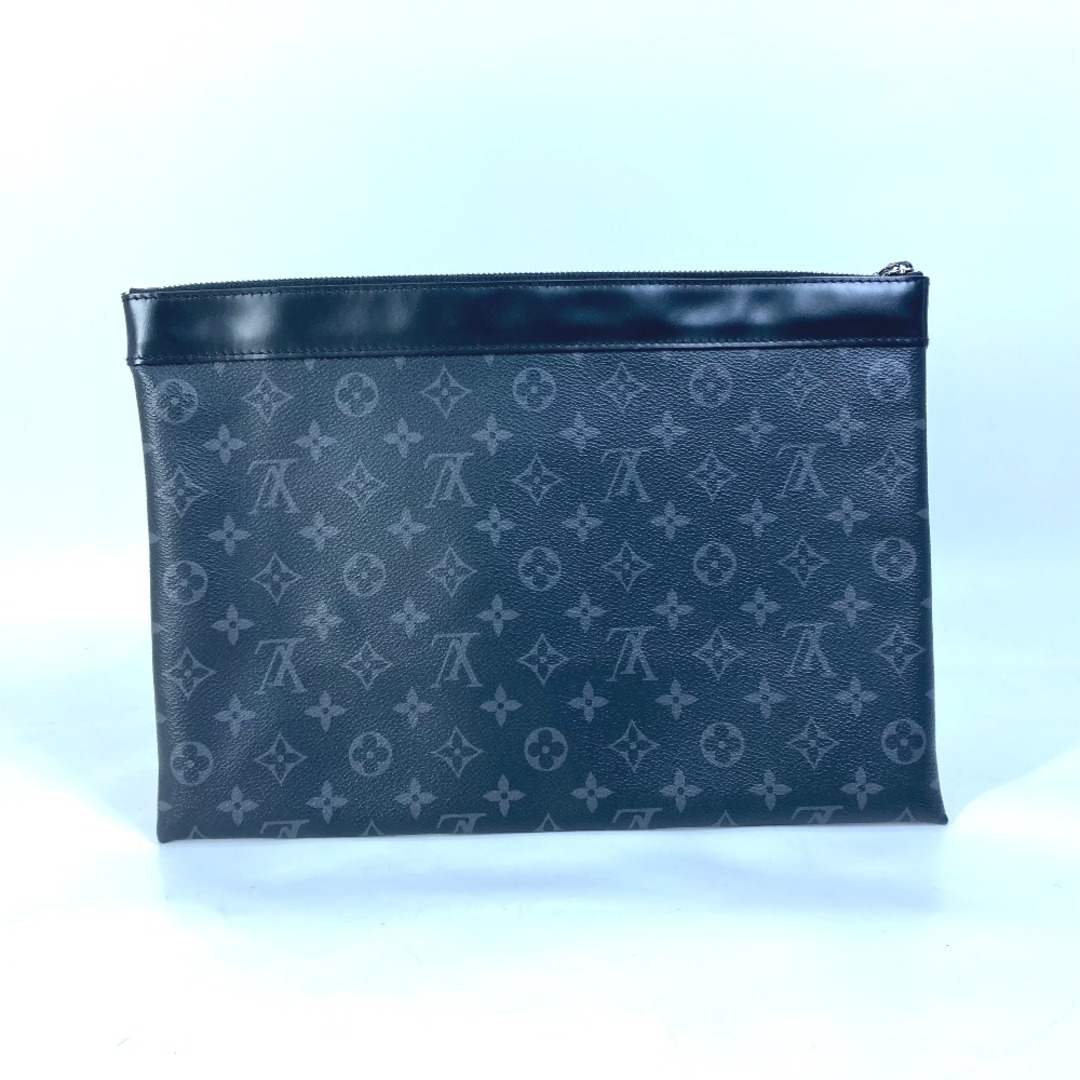 ルイヴィトン LOUIS VUITTON ポシェット・ディスカバリー Ｍ62291 モノグラム エクリプス クラッチバッグ モノグラムエクリプスキャンバス ブラック 美品