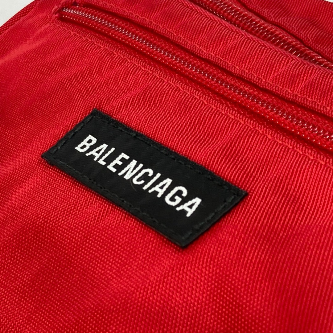 Balenciaga(バレンシアガ)のバレンシアガ BALENCIAGA エクスプローラー 482389 ショルダーバッグ  カバン クロス ボディバッグ ナイロン レッド メンズのバッグ(ボディーバッグ)の商品写真