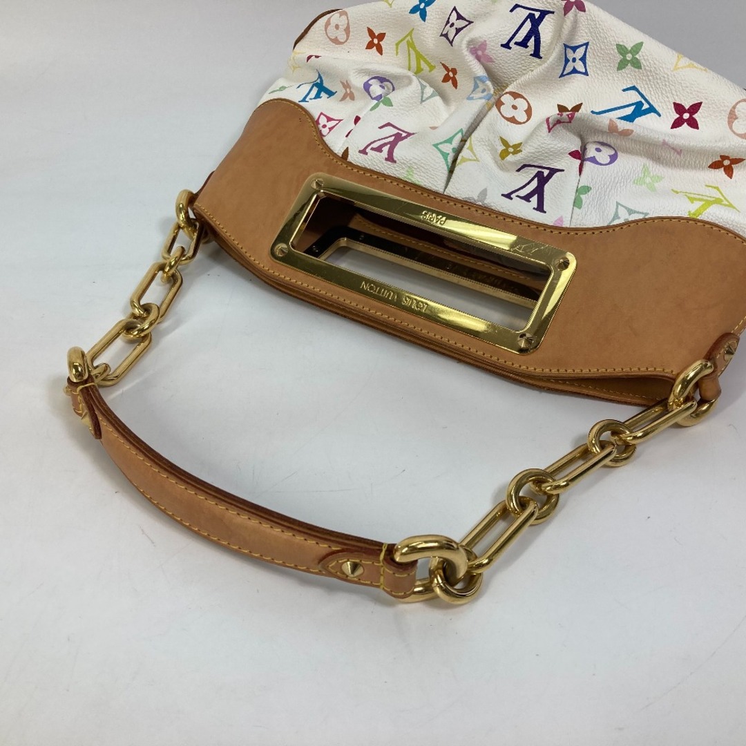 ルイヴィトン LOUIS VUITTON ジュディPM M40257 モノグラムマルチカラー 2WAY カバン ショルダーバッグ ハンドバッグ モノグラムマルチカラーキャンバス ブロン ホワイト