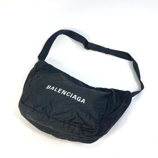 美品 BALENCIAGA バレンシアガ エブリデイ 男女兼用 ホワイト 白 ブラック 黒 レザー ショルダーバッグ 斜め掛けバッグ メンズ 402295