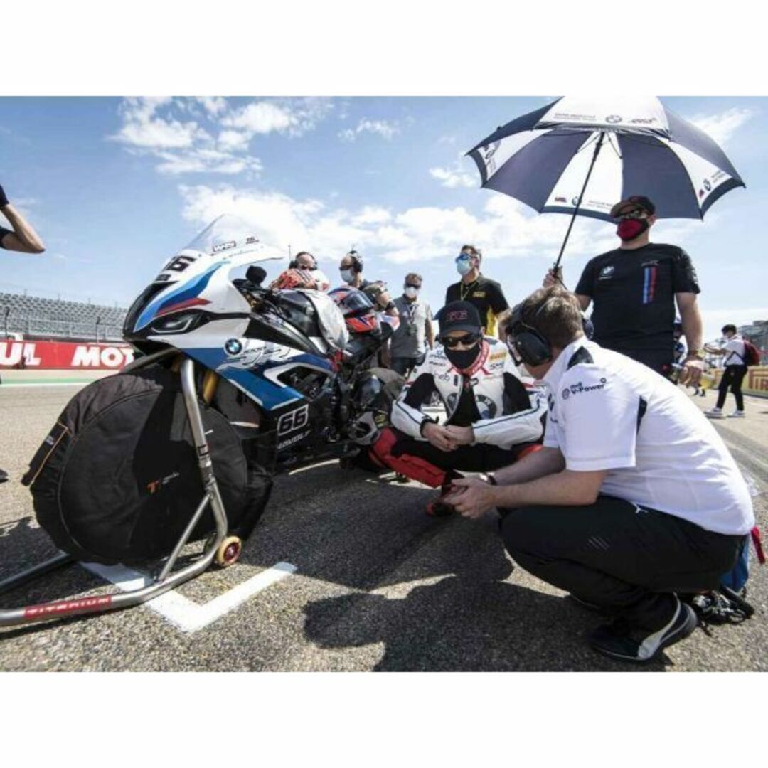 BMW - 【BMW motorrad】World Super Bike フリース 【XL】の通販 by